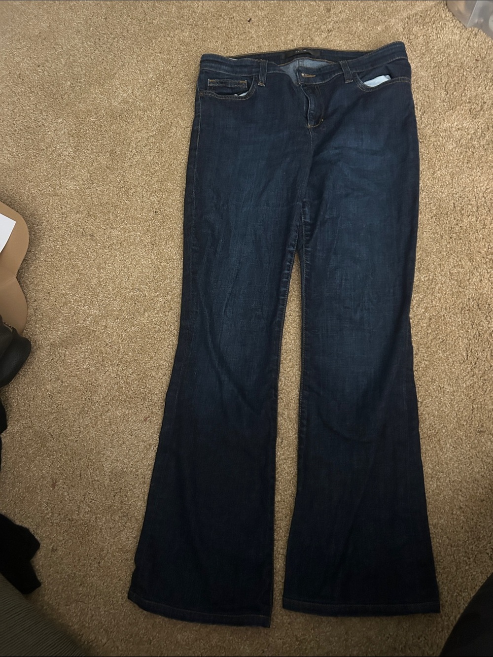 Joe's Jeans Dark Blue Flare Jeans